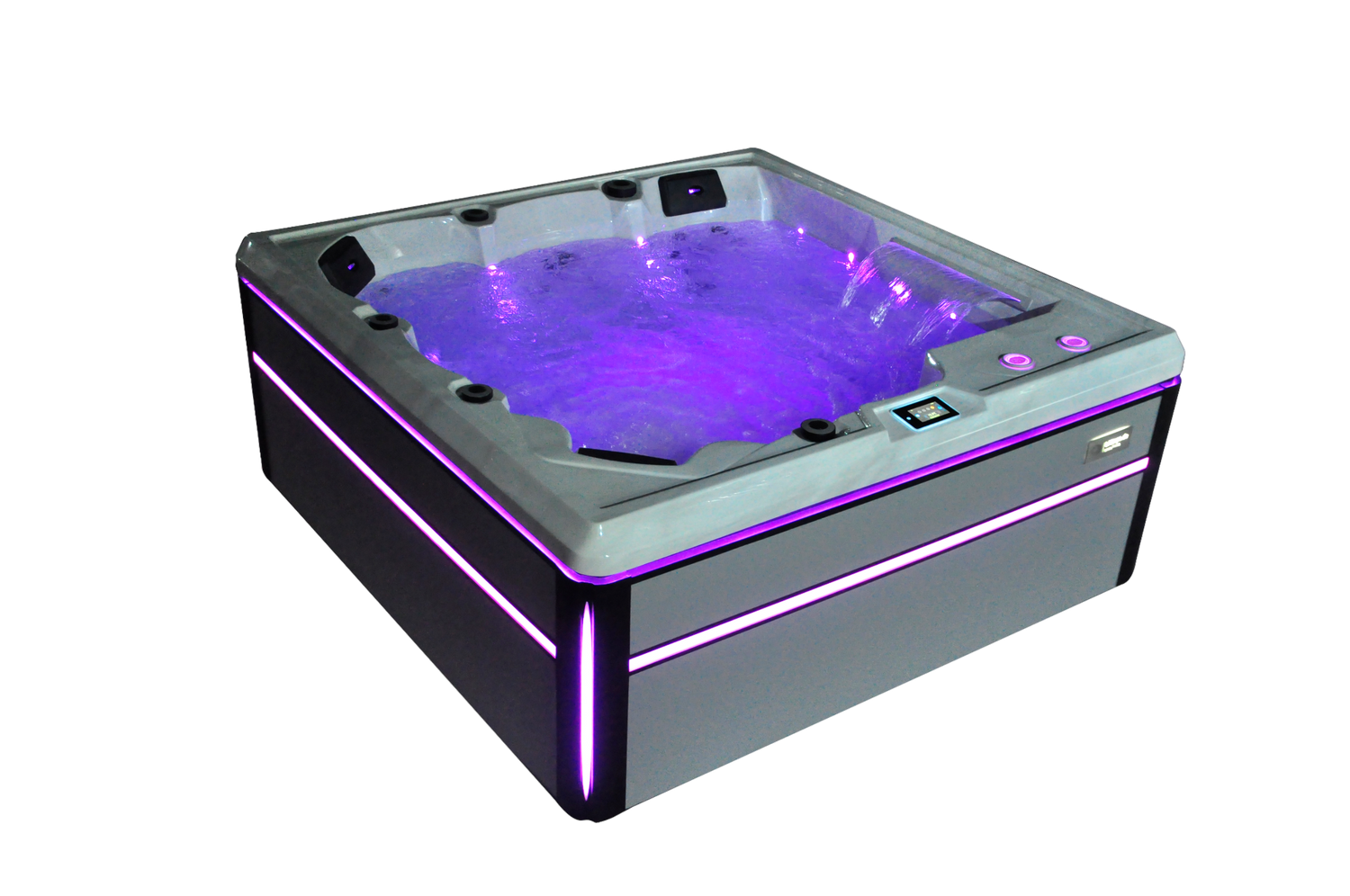 LAXspa 6 - Whirlpool für 6 Personen mit 1 Liege.