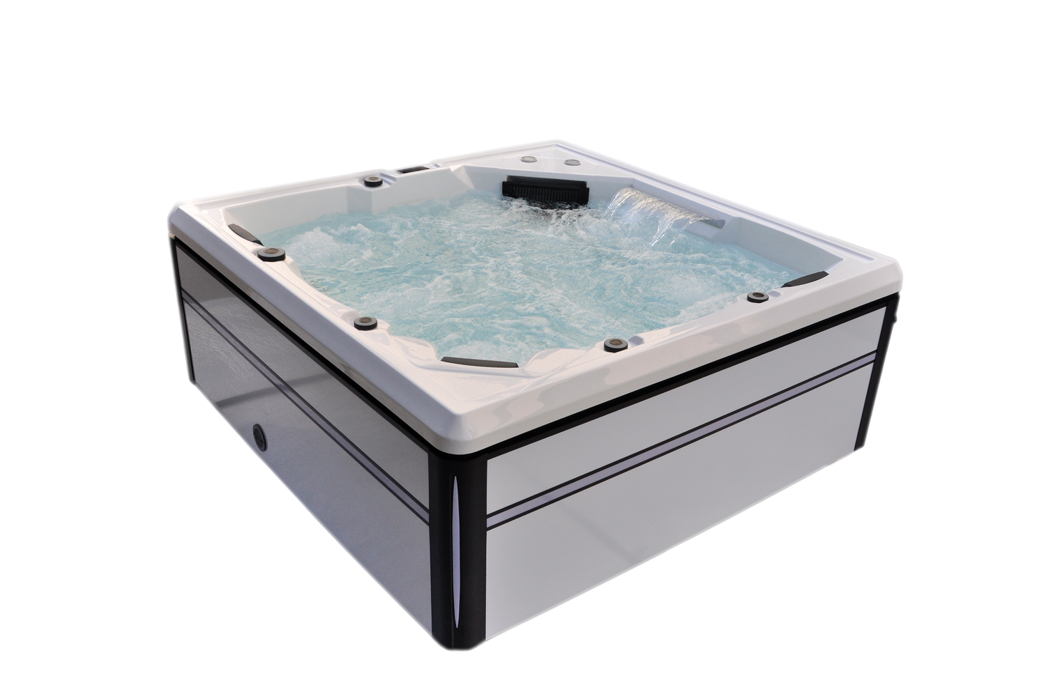 LAXspa 6 - Whirlpool für 6 Personen mit 1 Liege.