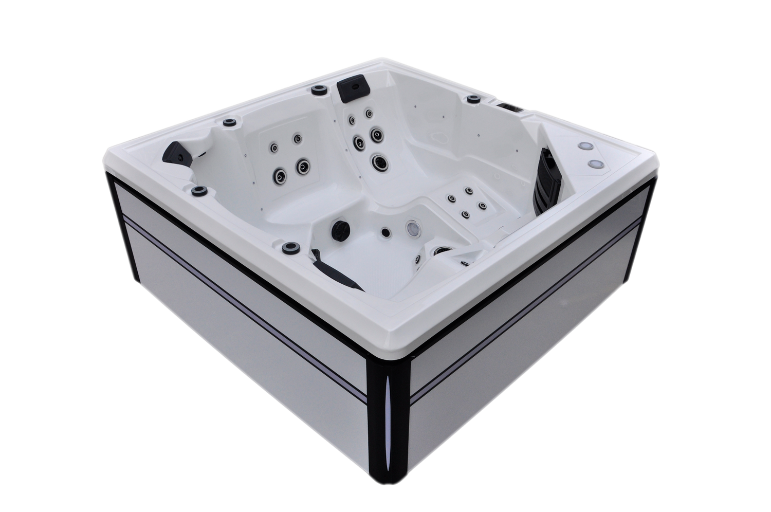 LAXspa 5 - Whirlpool für 5 Personen mit 2 Liegen.