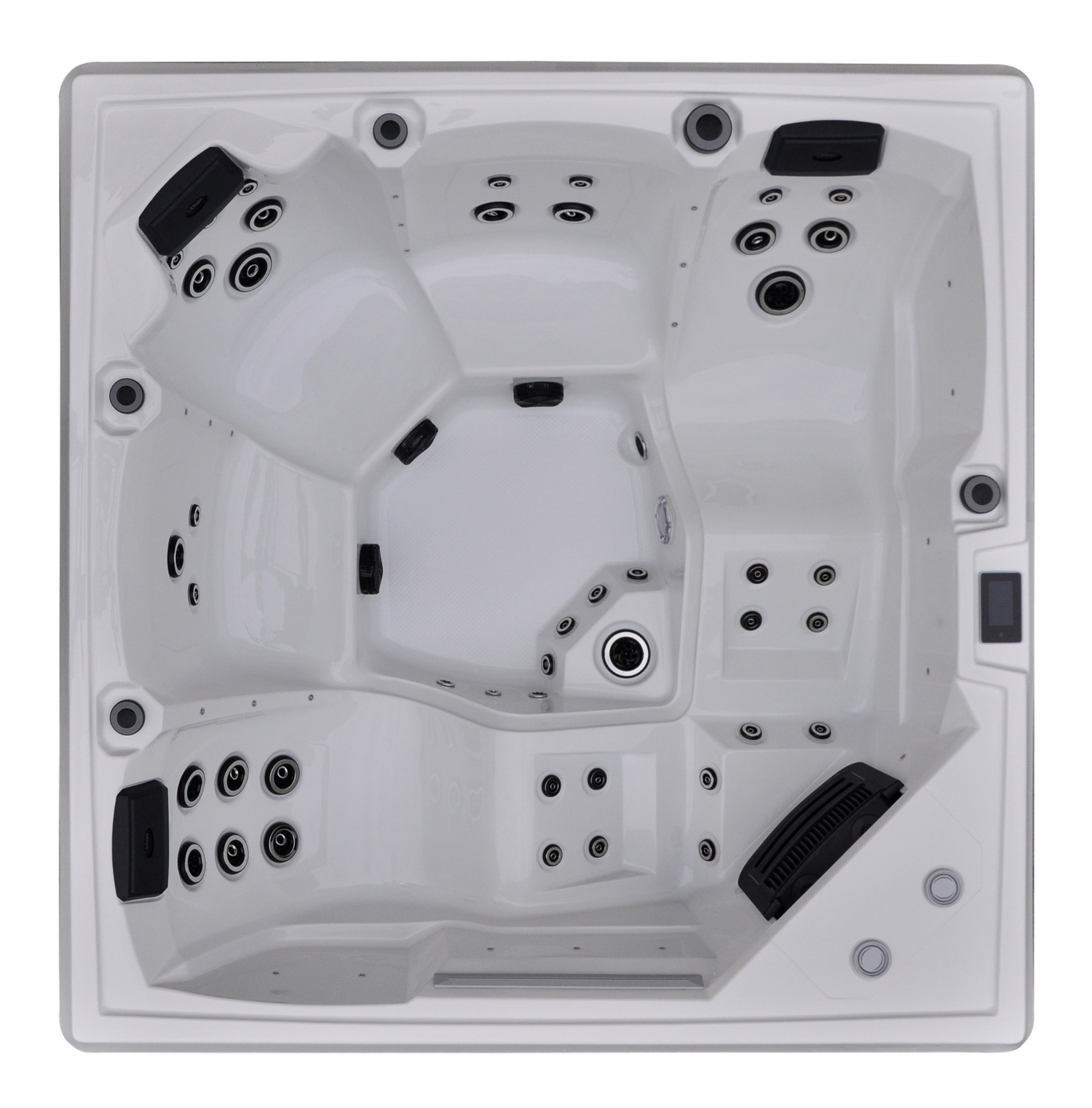 LAXspa 5 - Whirlpool für 5 Personen mit 2 Liegen.