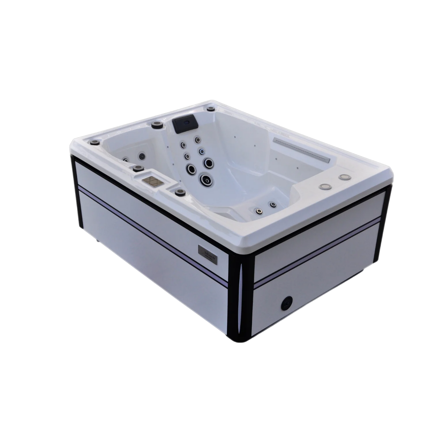 LAXspa 3 - Eco-Paket - Whirlpool für 3 Personen mit 1 Liege