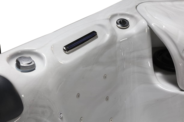 LAXspa light 4 - Whirlpool für 4 Personen mit 2 Liegen