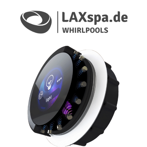 flx.go Gecko - Steuerrad mit LED Display zur Montage im Pool - Nachrüstsatz