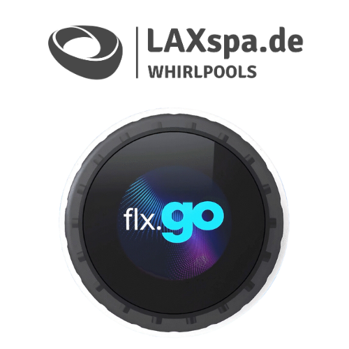 flx.go Gecko - Steuerrad mit LED Display zur Montage im Pool - Nachrüstsatz
