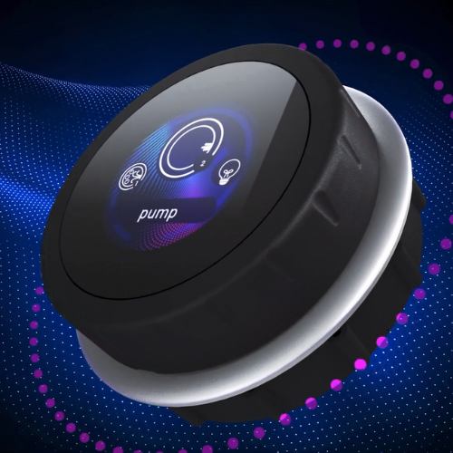 flx.go Gecko - Steuerrad mit LED Display zur Montage im Pool - Nachrüstsatz