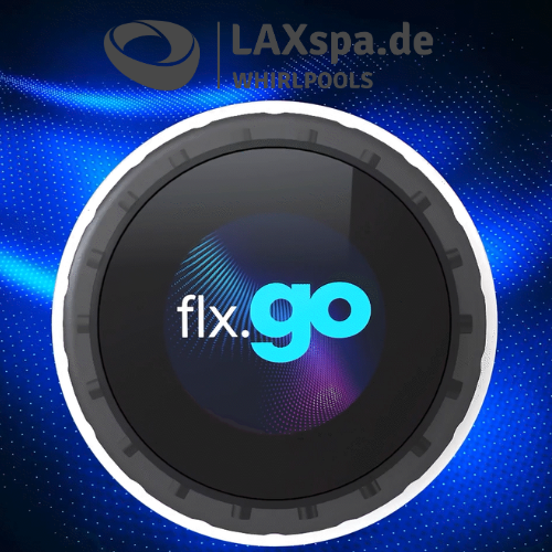 flx.go Gecko - Steuerrad mit LED Display zur Montage im Pool - Nachrüstsatz