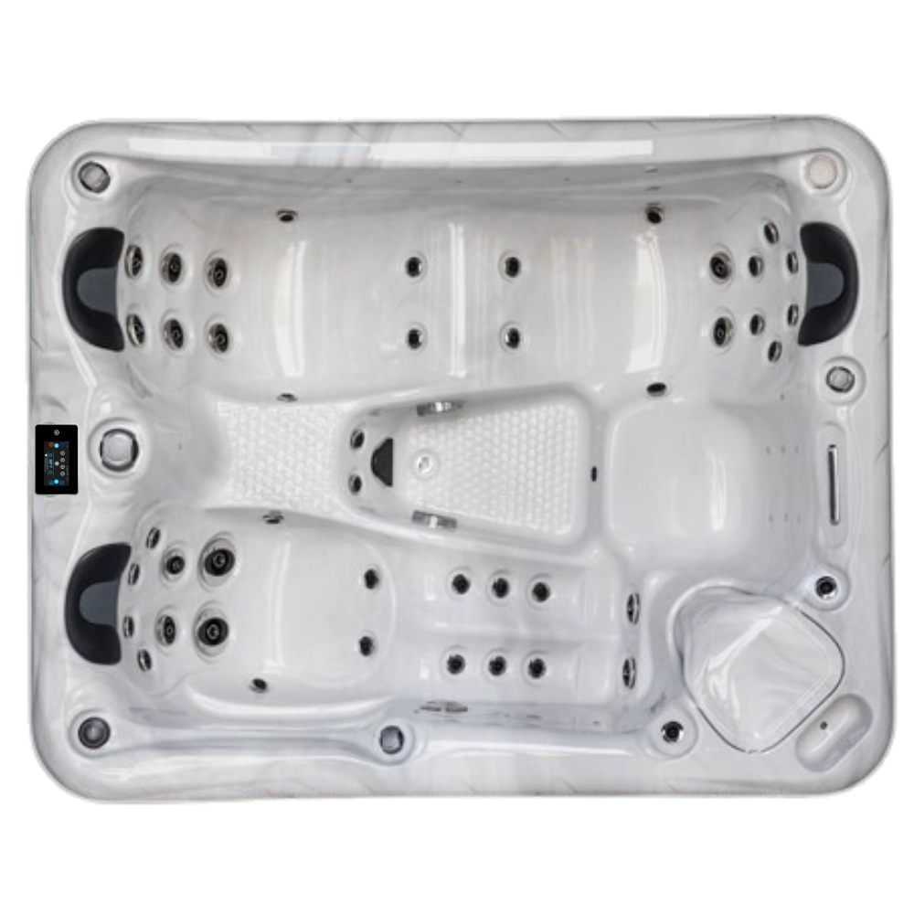 LAXspa light 4 - Whirlpool für 4 Personen mit 2 Liegen